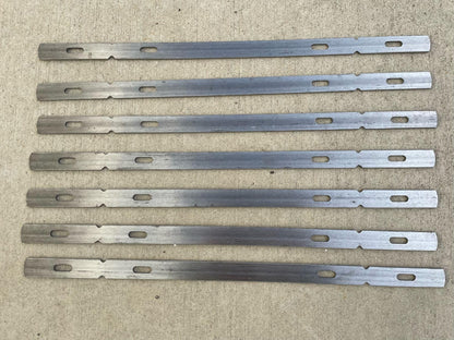 Sandbaggy 12" X Flat Ties for Concrete Forms - 11 Gauge Steel - Wall Ties Compatible with Standard