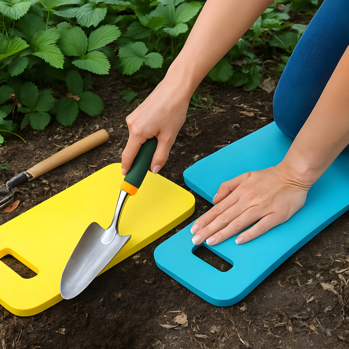 Bexter Foam Garden Kneeling Pads (2-Pack) – Thick, Lightweight Cushion for Gardening, Cleaning