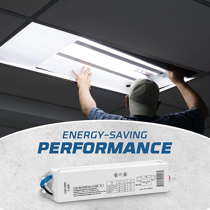 OHLECTRIC Replacement for Keystone KTEB-140-1-TP-EMI 1 Lamp T12 Electronic Fluorescent Ballast |
