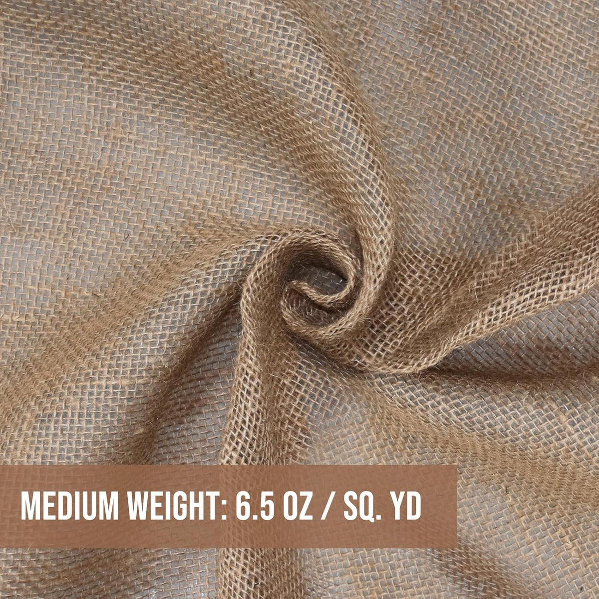 Garden Burlap Roll, 60" x 50 Feet Natural Jute Burlap Fabric Roll for Gardening Raised Bed