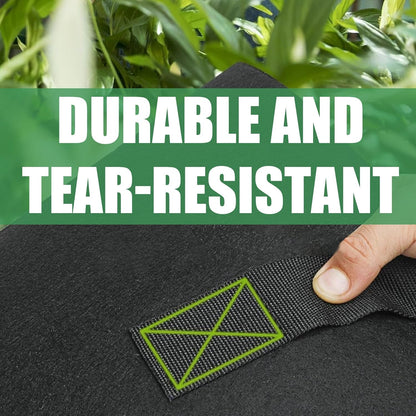 2-Pack 20 Gallon Fabric Grow Bags with Handle, Heavy Duty 300G Thickened Nonwoven with Handles and