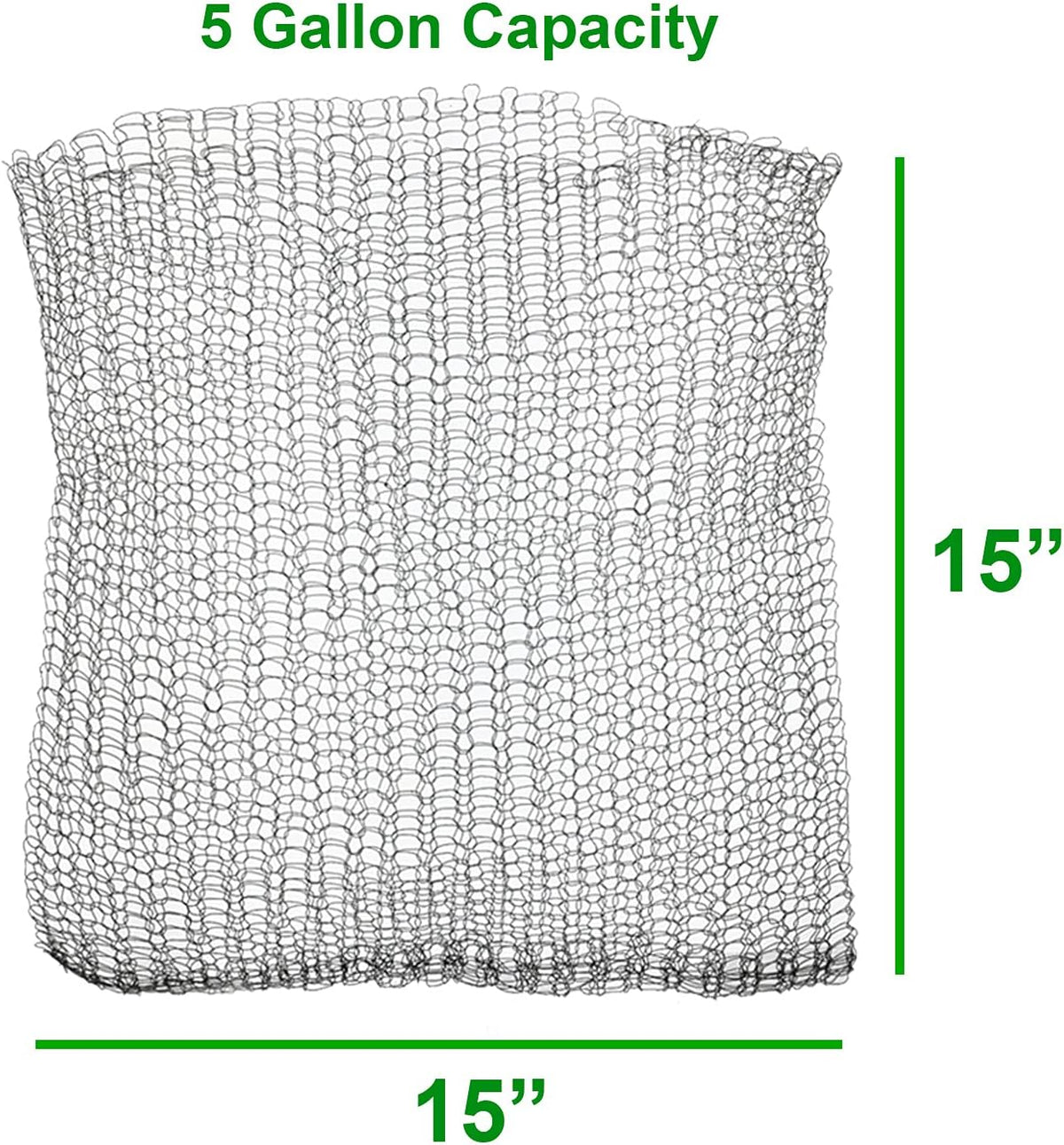 GIFTEXPRESS 4pc 5 Gallon Gopher and Vole Wire Baskets, Gopher Wire Mesh Plant Root Protector Gopher