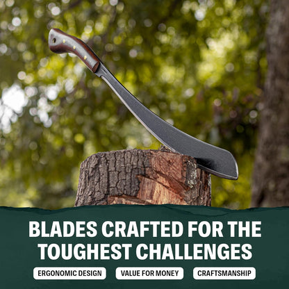 Condor Tool & Knife Outdoor Machete with Walnut Handle
