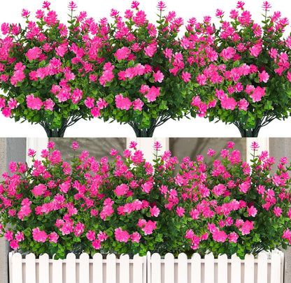 Outdoor Faux Flowers Artificial Plants & Flowers Boxwood Springs Artificial Outdoor Flowers UV