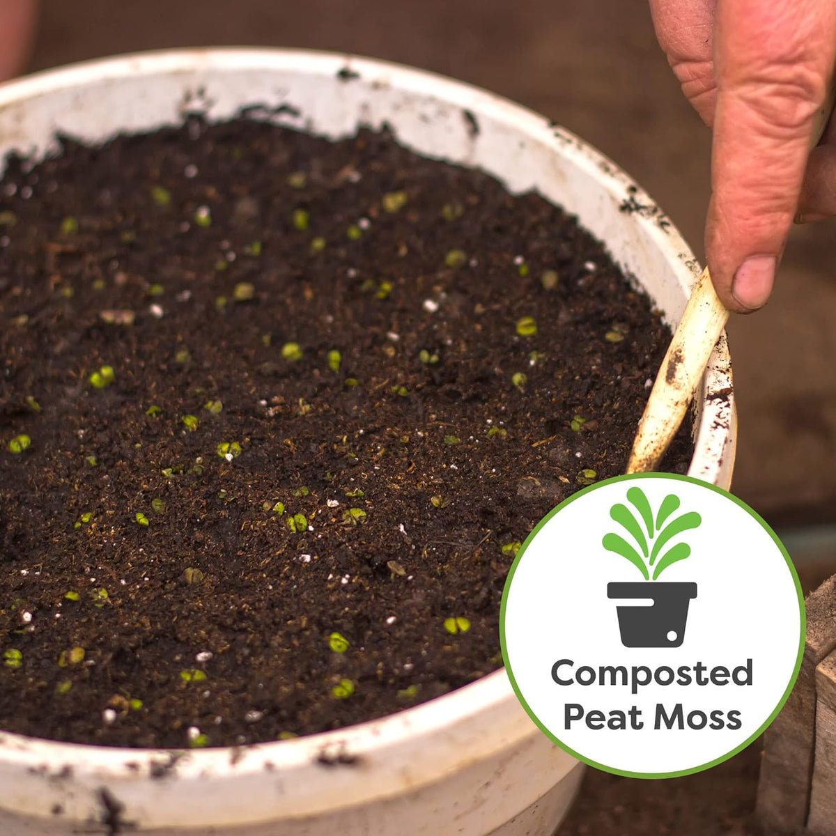 Perfect Plants Organic Seed Starter Soil Mix 4qt. | Contains Worm Castings and Mycorrhizae |