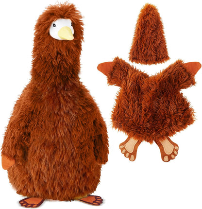 Vinsot Halloween Outdoor Porch Geese Outfit, 23" Patio Yard Porch Desk Goose Coat, Lawn Goose