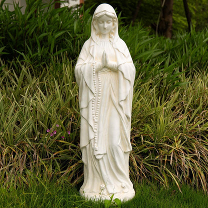 Virgin Mary Outdoor Statue - Religious Garden Statue, Blessed Mother, Virgen De Guadalupe, Large