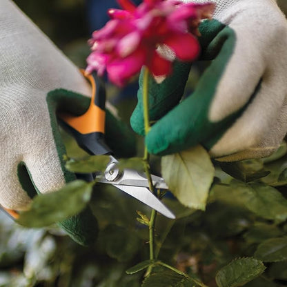 Fiskars Comfort Loop Pruning Snips, Garden Gifts for Women, Extra Large SoftGrip Handle, Yard and