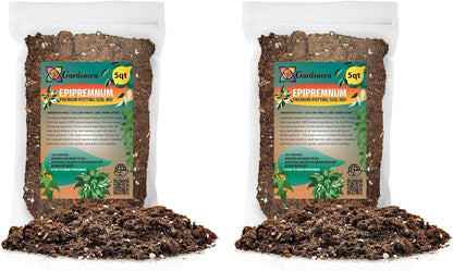Gardenera Epipremnum Plant Potting Soil - All-Natural Blend for Thriving Epipremnum Plants - Boosts