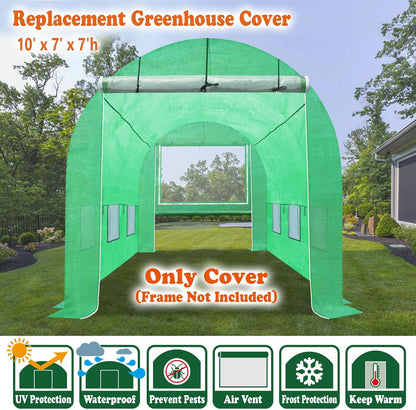 Strong Camel Replacement Greenhouse Cover for Walk in Greenhouse Frame Green House Top Cover (Frame