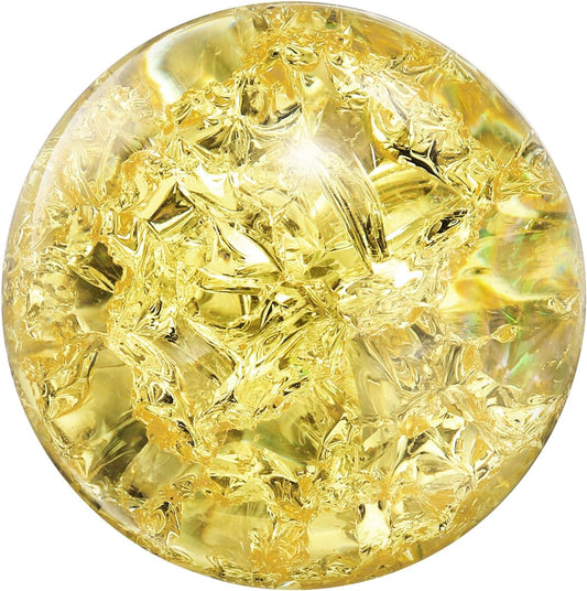 uxcell 40mm/1.6" Crystal Sphere Ball Ice Cracked Glass Solid Decorative Sphere Crystal Ball Prop