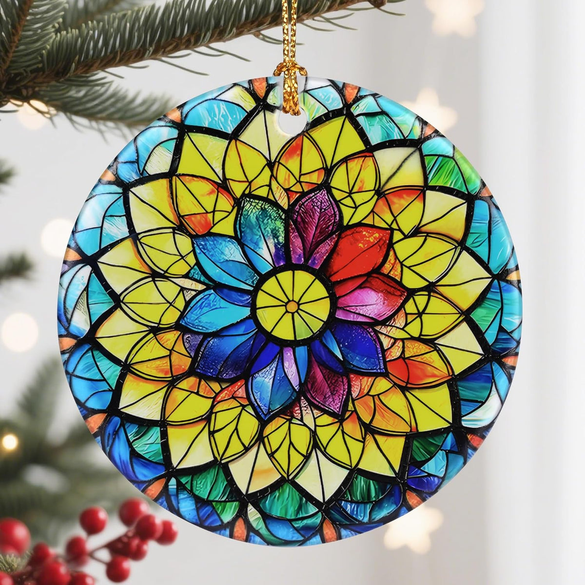Christmas Ornaments, Ceramic-Style Christmas Decorations, Xmas Tree Ornaments, Heirloom Keepsakes