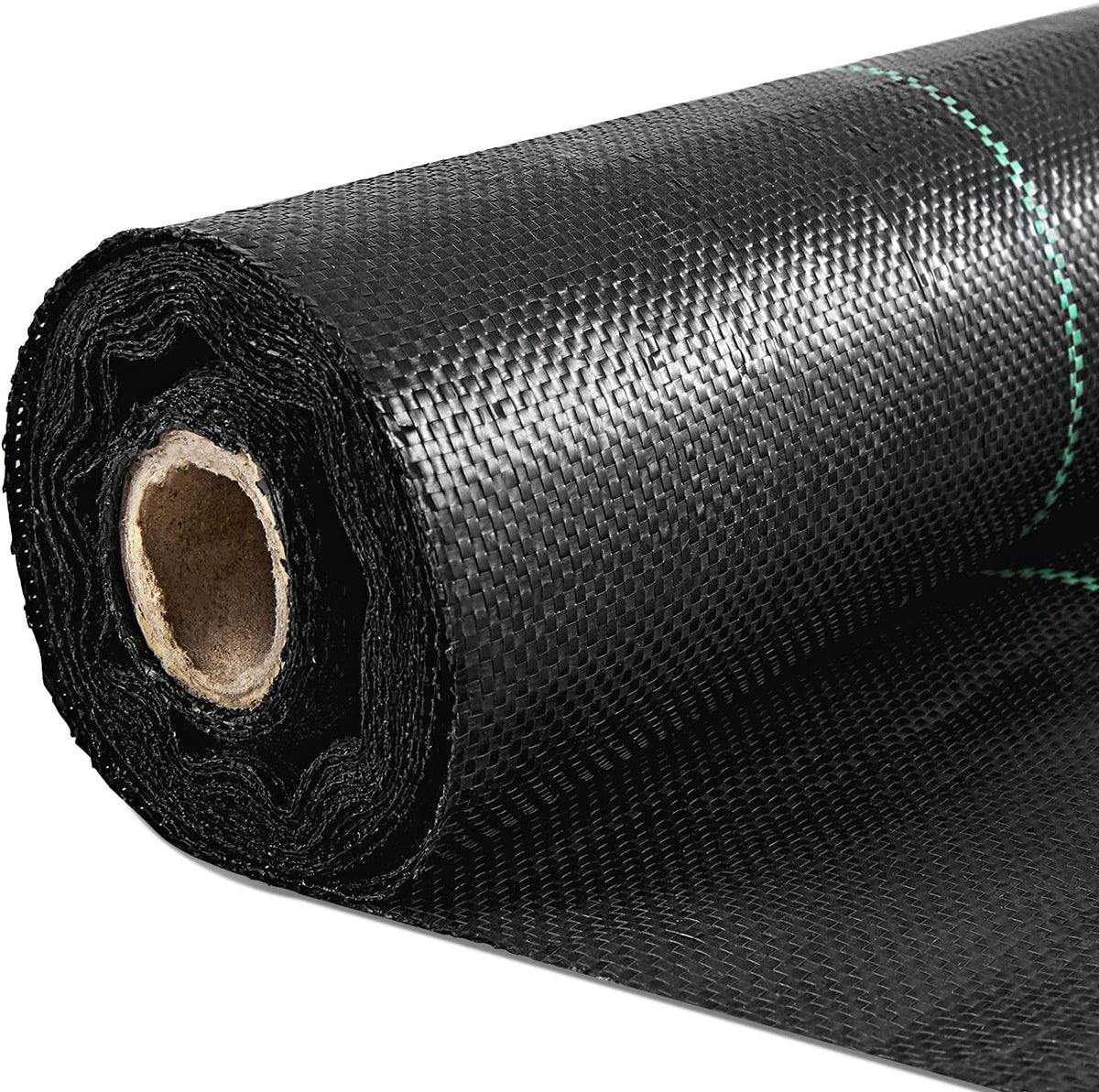 Happybuy 6x300ft Premium Weed Barrier Landscape Fabric Heavy Duty 2.4OZ, Woven Weed Control Fabric