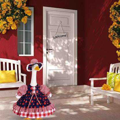 Lolita Goose Outfit Set for 23'' H Plastic Porch Cement Statue Cute Lolita Skirt Fall Spring Summer