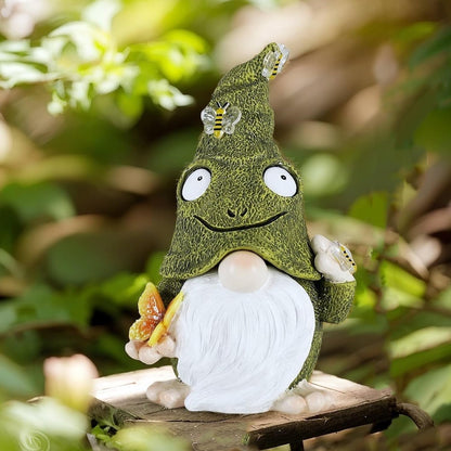 Key Hider Outdoor Garden Gnomes Statue Hide A Key Outside Gnome Figurine Decor For Yard Lawn Hidden