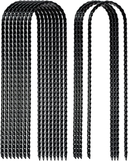 Nigh Coated Rebar Trampoline Wind Stakes Set of 12 Safety Ground Anchors Stakes Extra Heavy Duty