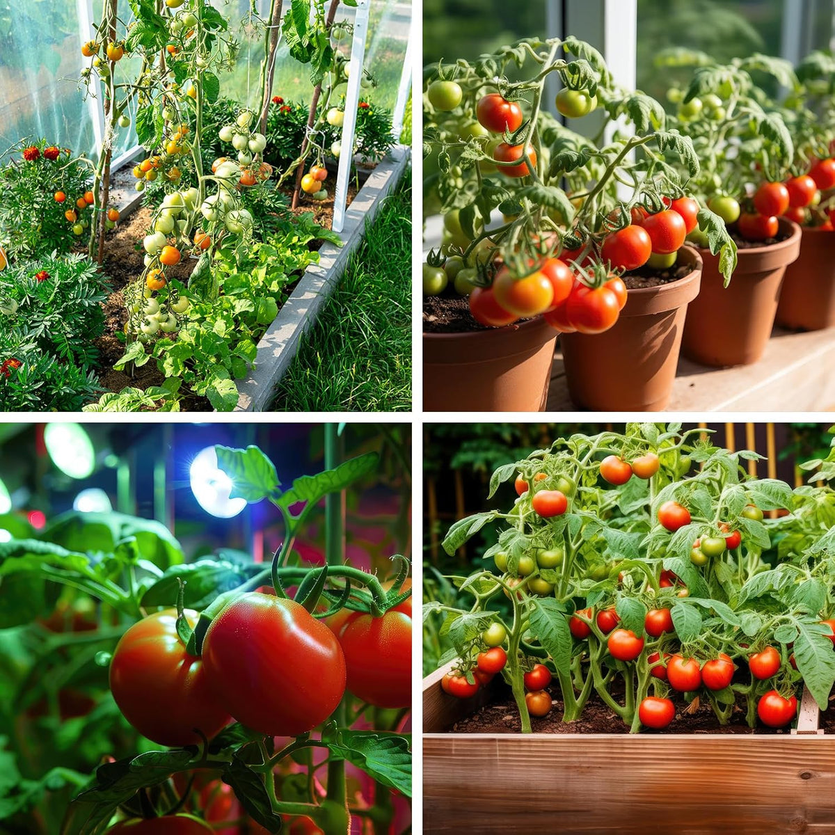 1,500+ Tomato Seeds, Heirloom Vegetable Seed for Planting Indoor Outdoor, 10 Varieties Salad Tomato