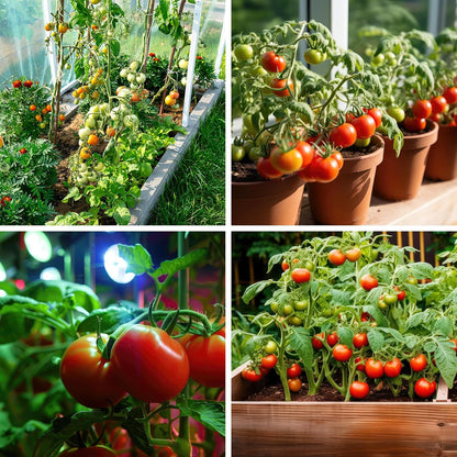 1,500+ Tomato Seeds, Heirloom Vegetable Seed for Planting Indoor Outdoor, 10 Varieties Salad Tomato