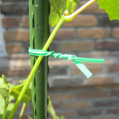 Gardzen 300 pcs 8" Twist Ties, Reusable Coated Wire Plant Ties, Ideal for Sealing Plastic Bags