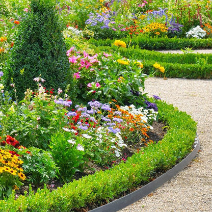 Garden Edging,33ft Landscape Edging Borders Garden Border Edging【4 INCH Hight】 Flexible Lawn Edging
