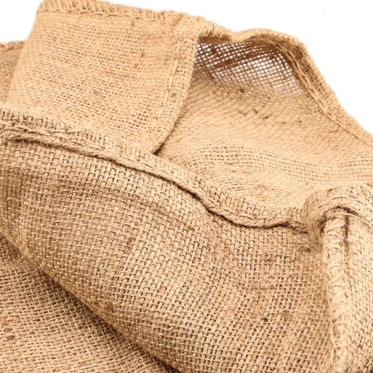 KEILEOHO 4 Pack 40 X 24 Inch Burlap Bags, Large Food Grade Burlap Sacks for Gardening, Planting