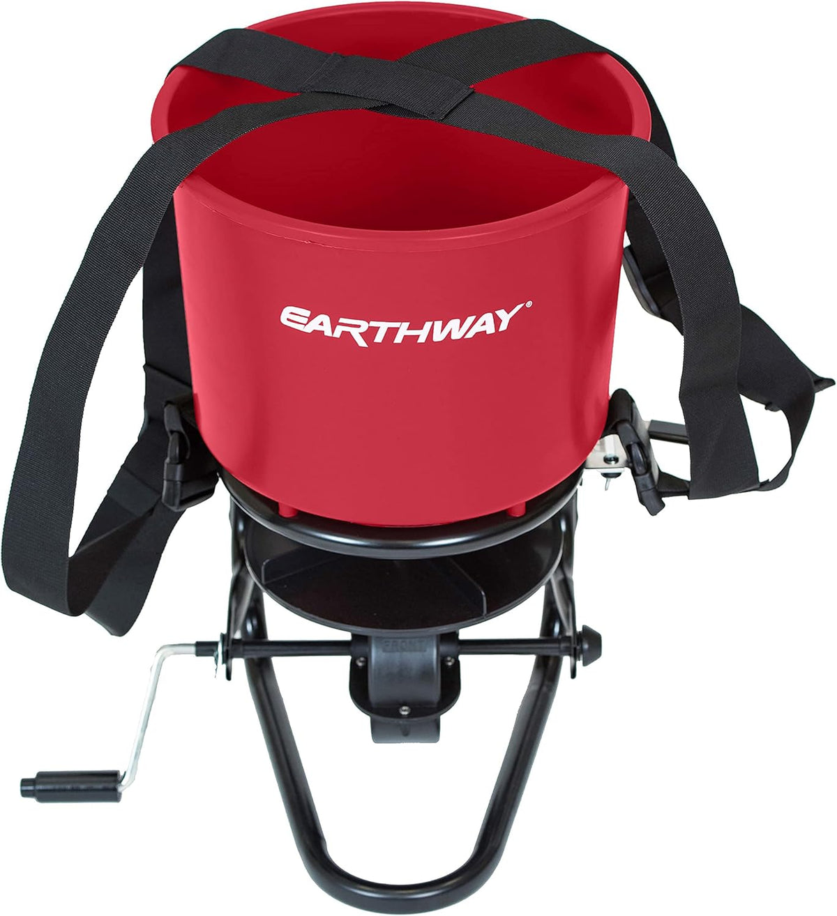EarthWay 3100 40 LB (18 KG) Professional Chest Mount Hand Crank Broadcast Spreader Including Even