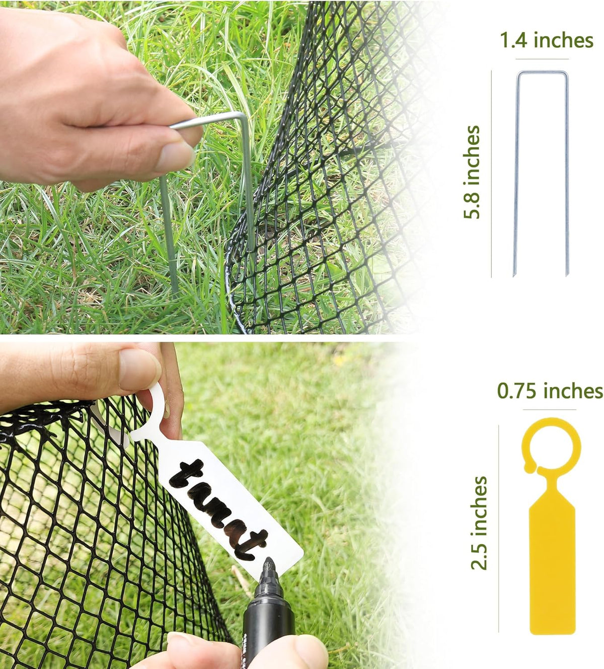 20Pcs Chicken Wire Cloche Plant Covers, 9.2×9.2 Inches Plant Protectors from Animals, Metal Garden