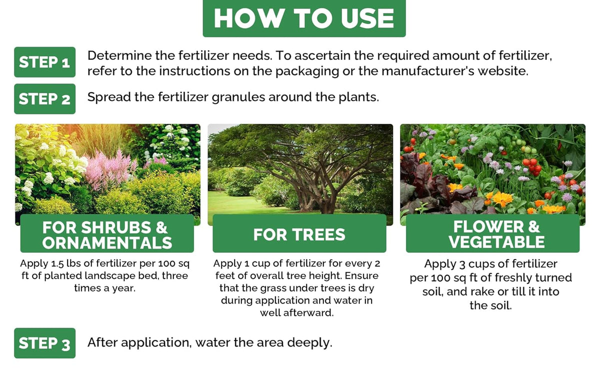 6-6-6 All-Purpose Professional Plant Food Fertilizer; Ideal for Winter Care & Spring Feeding