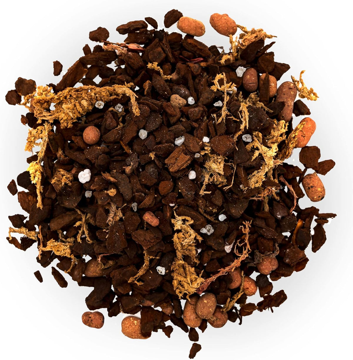 Organic Premium Orchid Soil Mix by Gardenera - Hand Mixed Classic Sphagnum Moss Potting Soil Mix