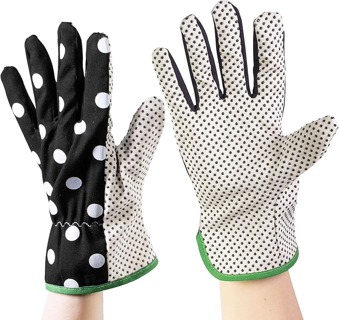 Kate Spade New York Garden Kneeler and Gardening Gloves for Women, Cute Garden Tool Set with Thick
