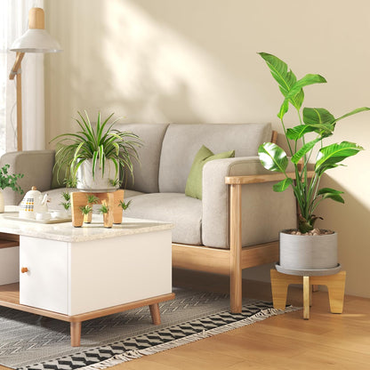 Plant Stand Indoor Outdoor, Plant Holder Sturdy Single Flower Pot Stand Planter Stand Stool Display