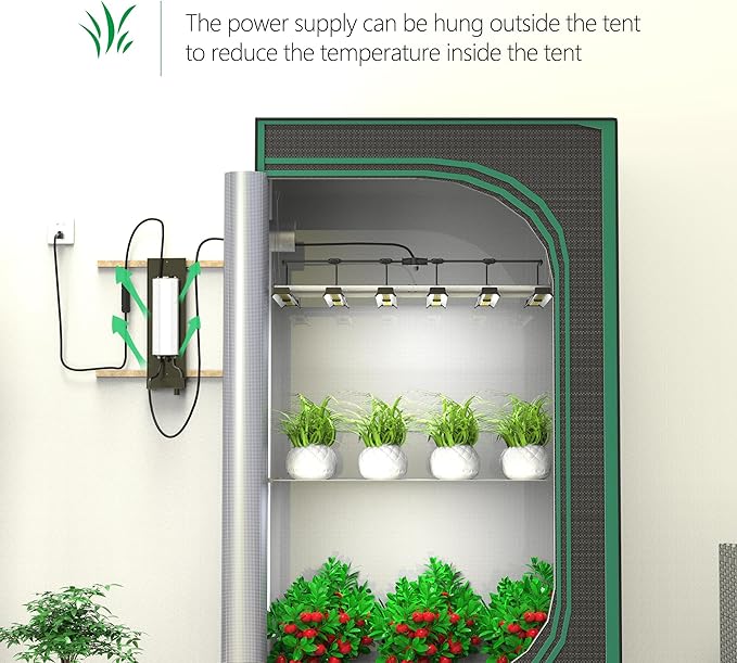 Grow Light FARMLITE LED Grow Lights for Indoor Plants Full Spectrum Growing Light Plant Hanging