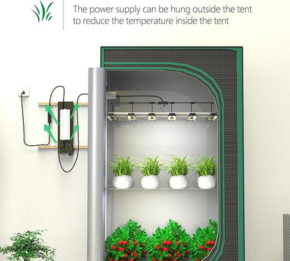 Grow Light FARMLITE LED Grow Lights for Indoor Plants Full Spectrum Growing Light Plant Hanging