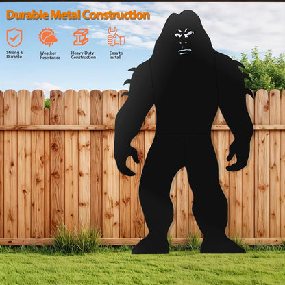 7.4Ft Tall Bigfoot Metal Outdoor Decor Big Foot Sasquatch Gifts for Men/Women/Dad Unique Bigfoot