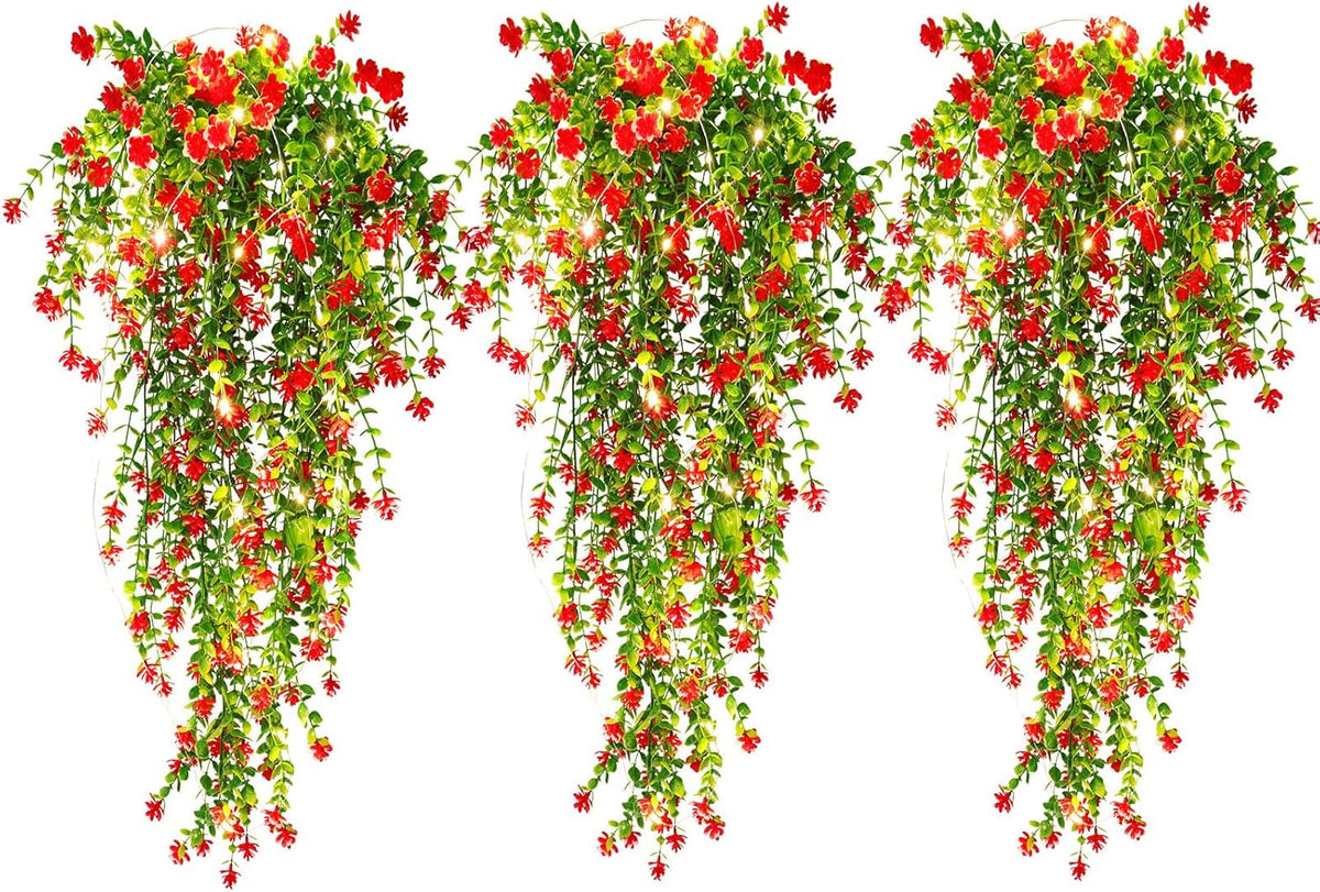 Vine Plant Fake Ferns Plants Large Faux Artificial Hanging Plants Wall Plants Artificial Hanging