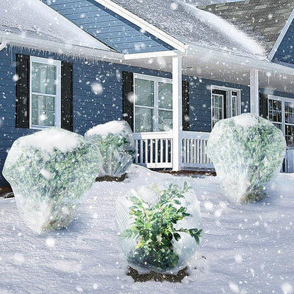 Alphatool Greenhouse Cover Plastic Sheeting - 10 x 30 ft Plant Covers Freeze Protection, Frost