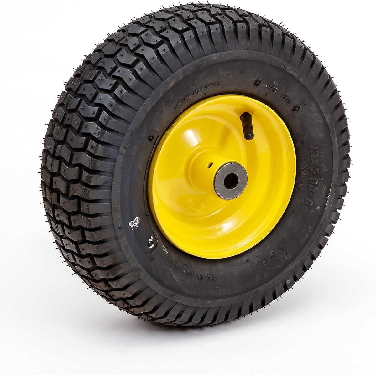 Lapp Wagons Pneumatic Wheel | Replacement Wheel for Garden Cart, Utility Cart | Wheel/Hub/Bearing