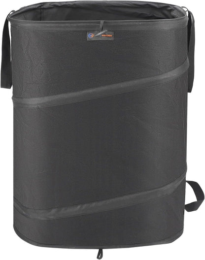YUDI & GARDEN 46 Gallon Square Collapsible Yard Waste Bin｜Collapsible Trash Can｜Camping Trash Can