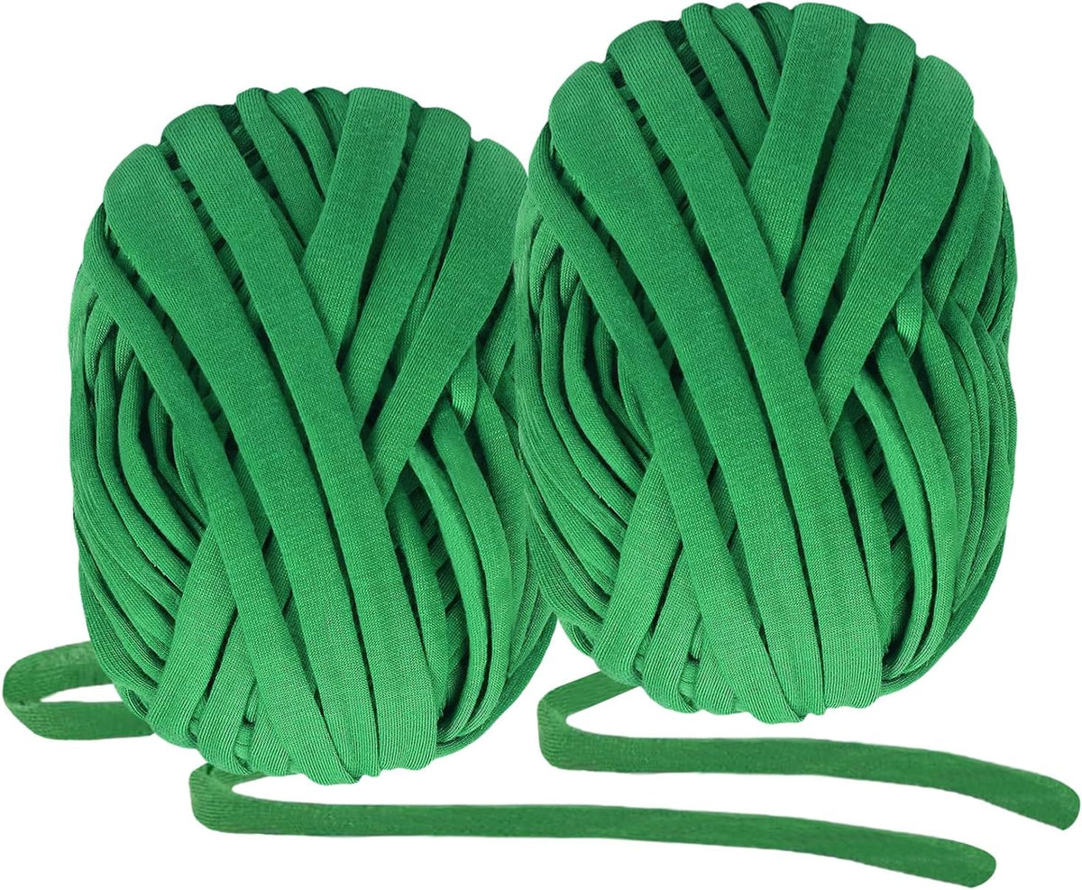 2 Packs Garden Twine, Soft Plants Ties, Green Garden String for Climbing Plants, Vines Plant