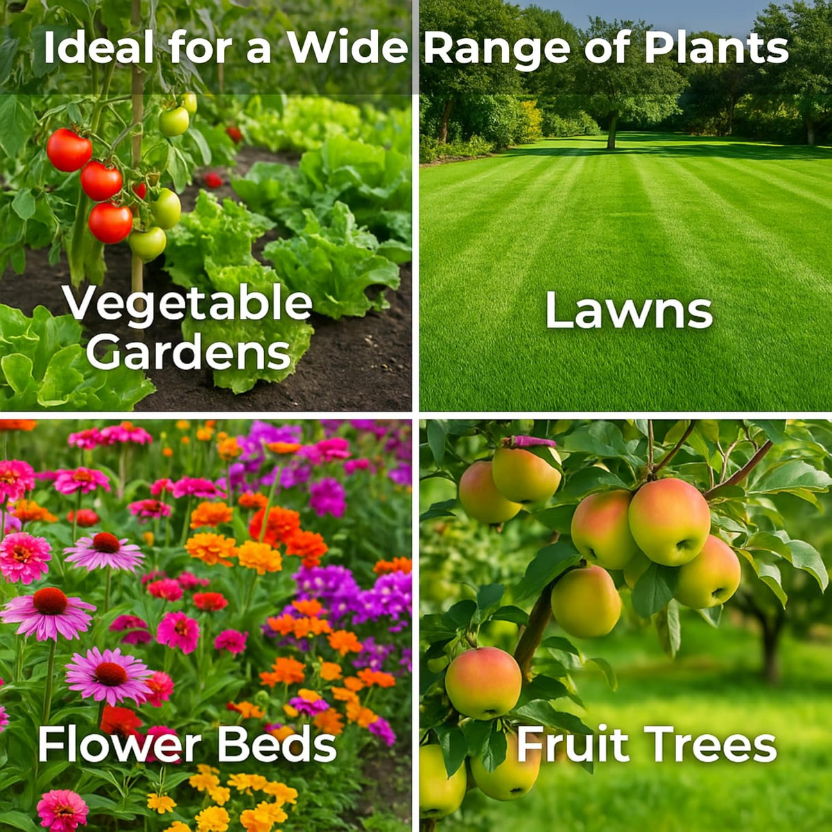 Gypsum for Soil - Calcium for Plants - Gypsum Fertilizer for Gardening, Lawn & Vegetables - Calcium