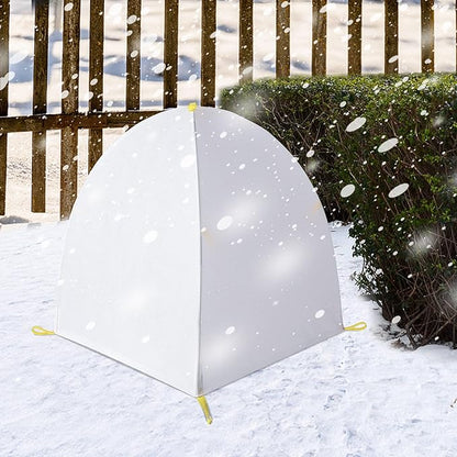 DECOHS 35 x 35 x 39 Inch Warm Plant Protection Tent-Winter Shrub Covers-Winter Snow & Frost Covers