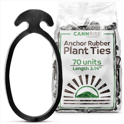 Anchor Rubber Bands for Trellising – 70 Pack of 8 cm/3.14 inches Rubber Bands for Outdoor Plant