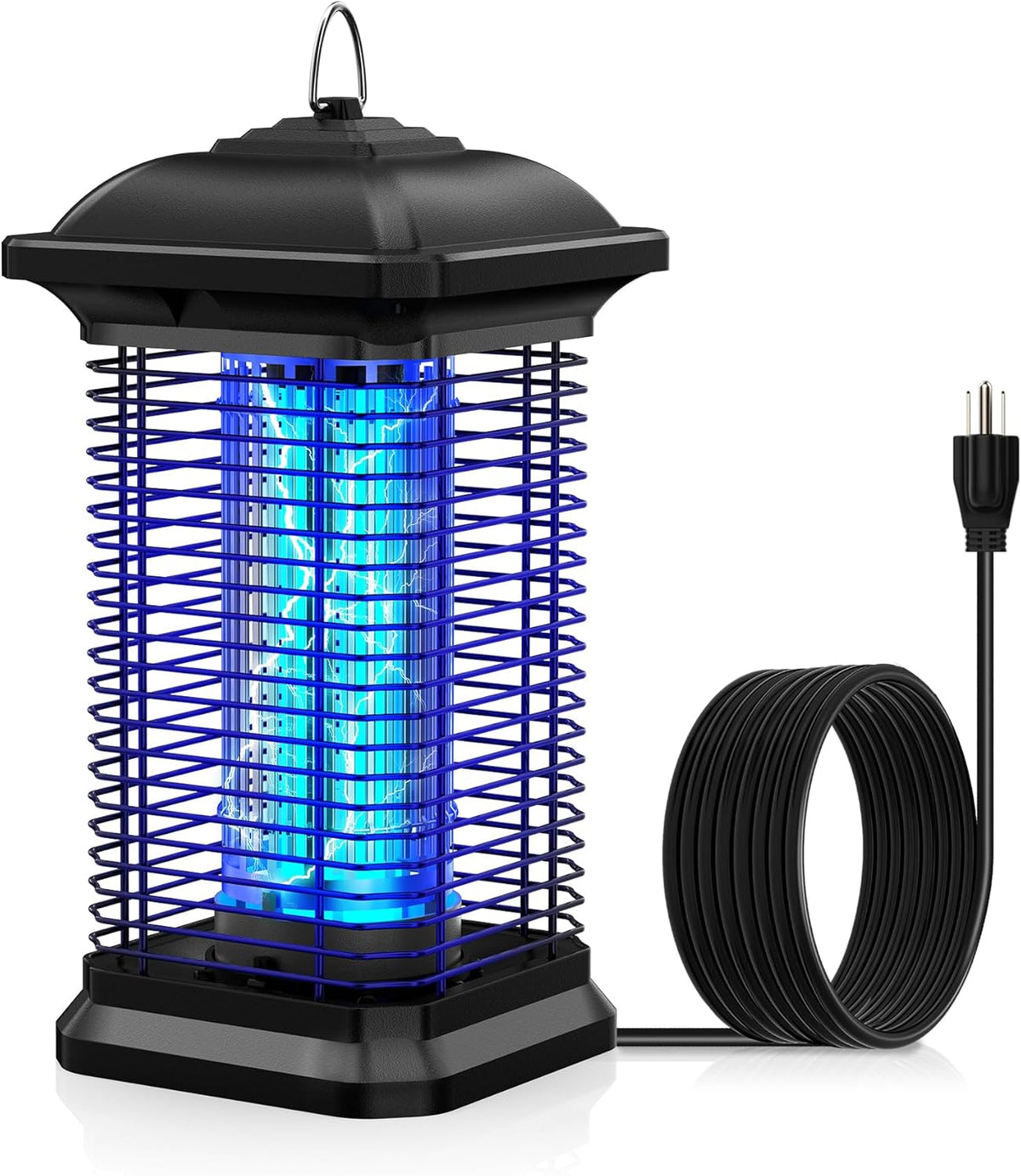 Bug Zapper for Outdoor & Indoor, 1/2 Acre Coverage Mosquito Lamp with 18W Bulb & 4400V