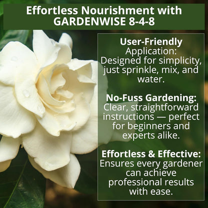8-4-8 Acidic Fertilizer for Azaleas, Camellias (Camelia), Hydrangeas, Blueberries, Gardenias