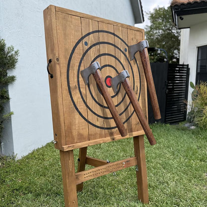 Competition Throwing Axe, 3 Pack 16.5" Throwing Axes with 1065 High Carbon Steel & Hickory Wood