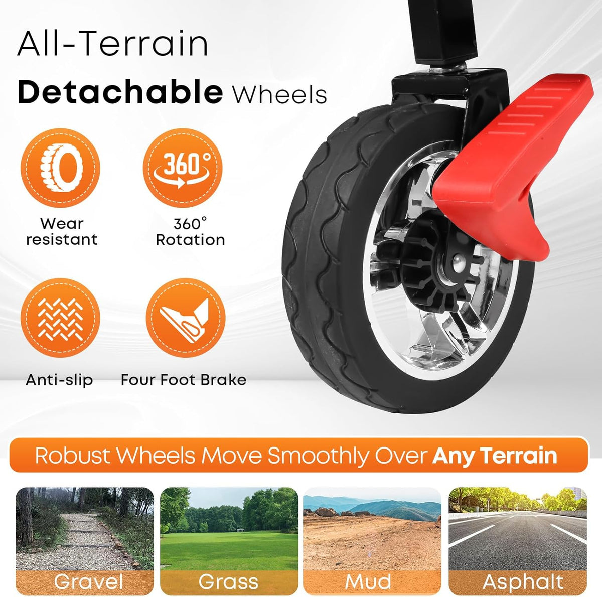 Wagon Cart with Removable Canopy,Collapsible Foldable Wagon, Heavy Duty Utility Outdoor Foldable