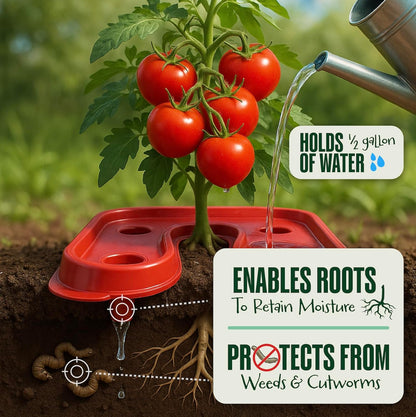 DALEN Gardeneer Tomato Tray Super Boost – Increases Tomato Plant Yield up to 40% – Easy to Install