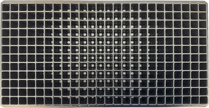 288 Cell Seedling Plastic Nursery Trays, 10 Pack, Thick Durable Germination Plug Trays, 2880 Cells