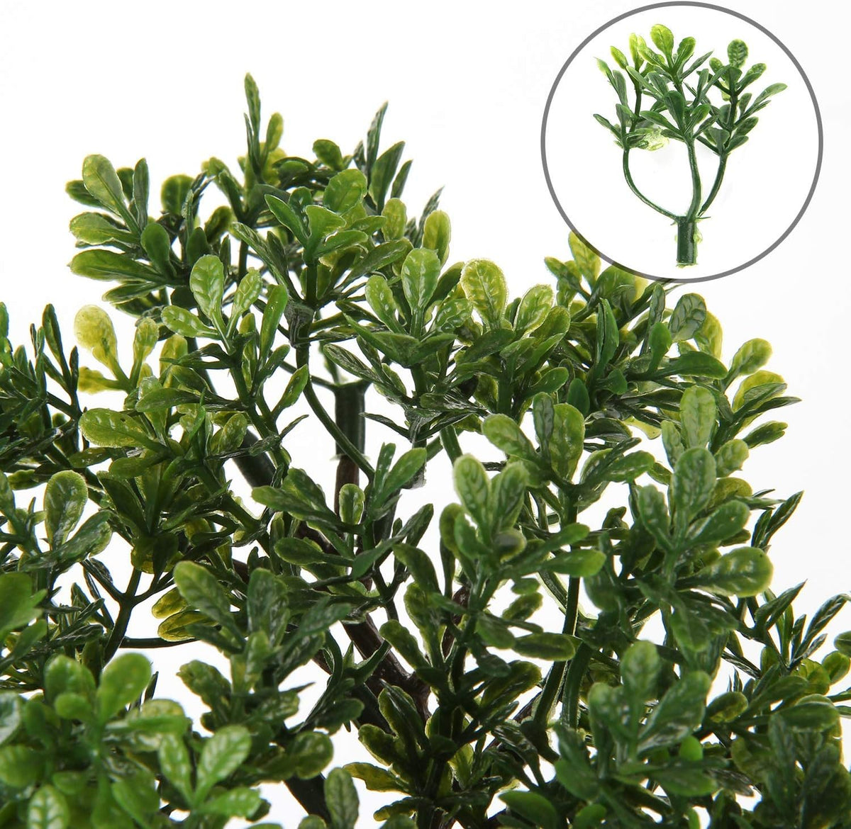 Artificial Bonsai Tree Juniper Faux Plants Indoor Small Fake Plants Decor with Ceramic Pots for
