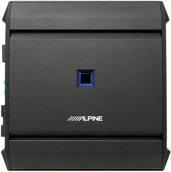 Alpine S-A60M S-Series Class D Mono Amplifier Bundled w/RUX-KNOB.2 Remote Bass Level Control